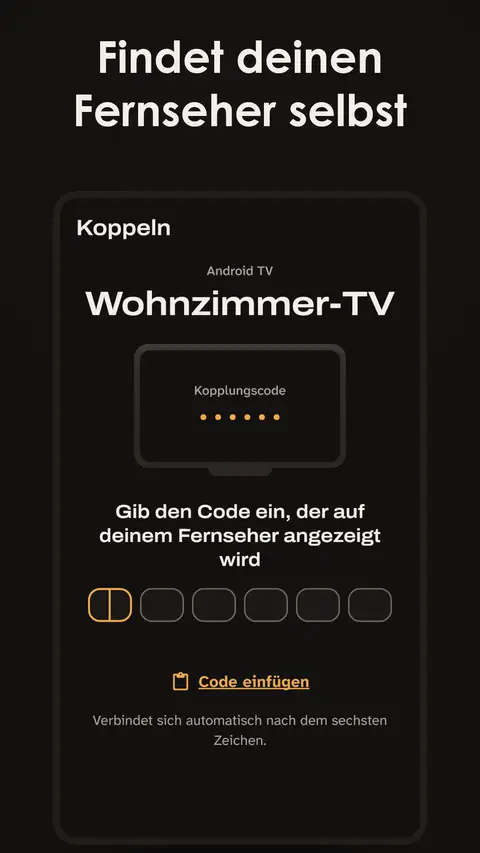 Findet deinen Fernseher selbst