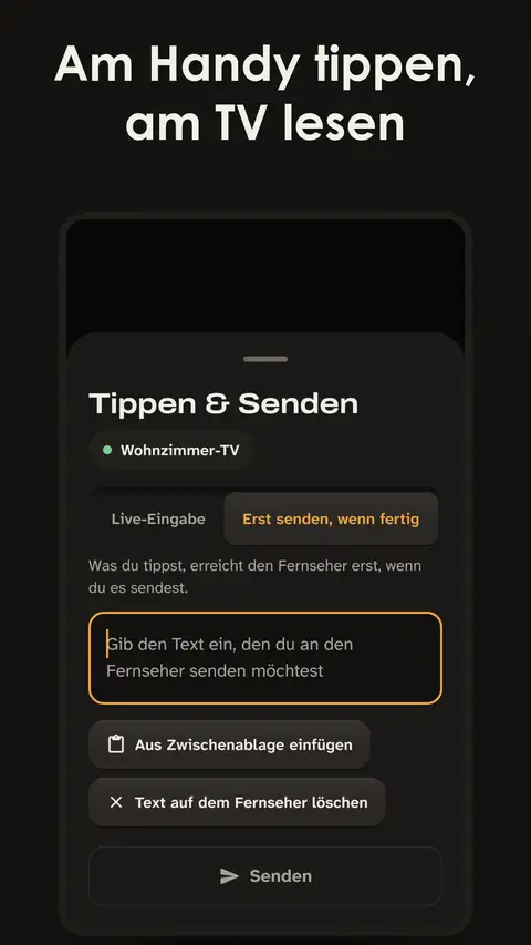 Am Handy tippen, am TV lesen