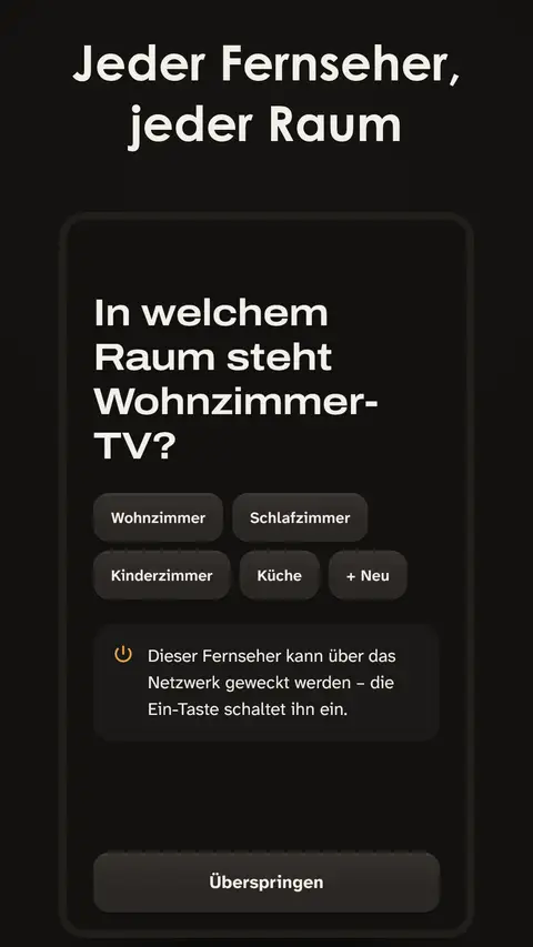 Jeder Fernseher, jeder Raum