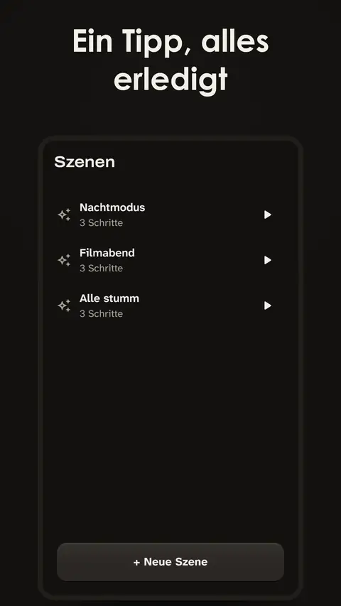 Ein Tipp, alles erledigt