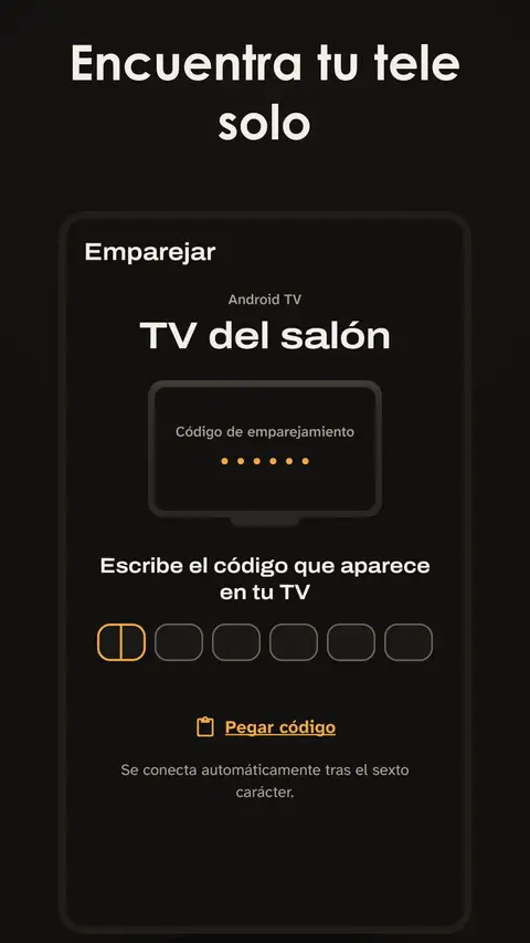 Encuentra tu tele solo