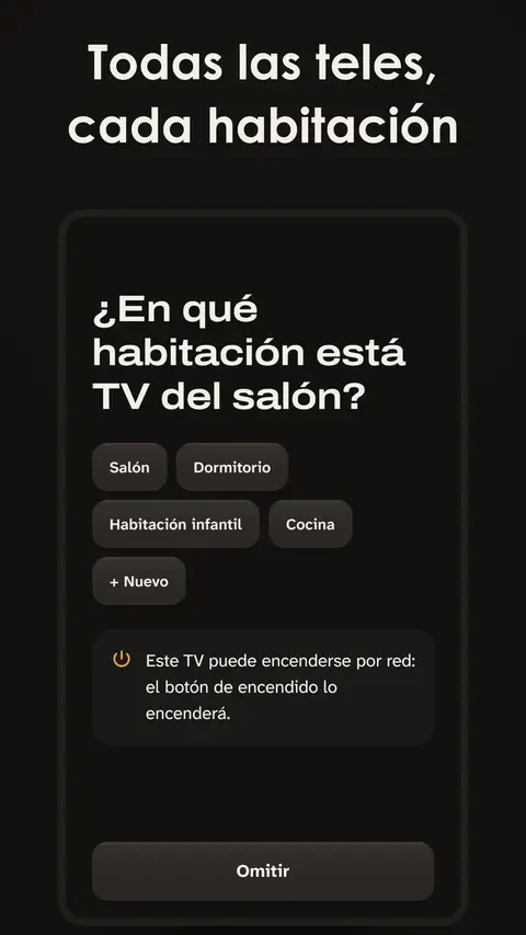 Todas las teles, cada habitación