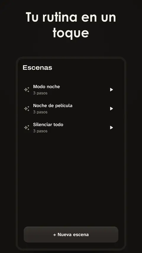 Tu rutina en un toque