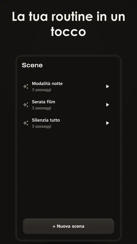 La tua routine in un tocco