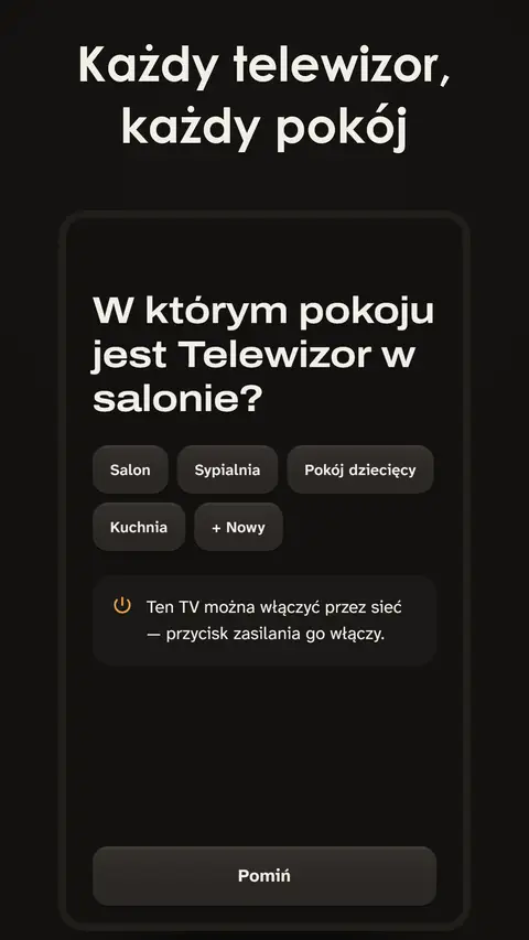 Każdy telewizor, każdy pokój