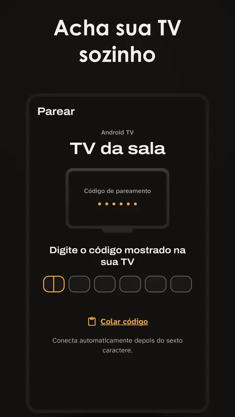 Acha sua TV sozinho