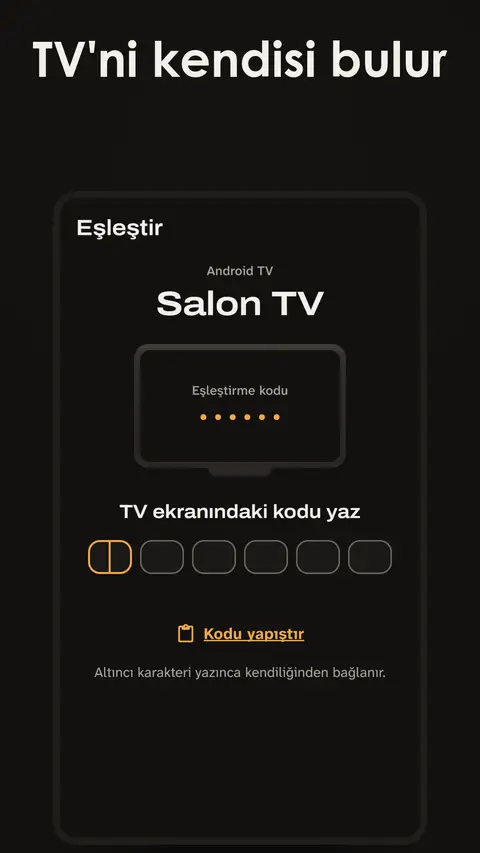 TV'ni kendisi bulur